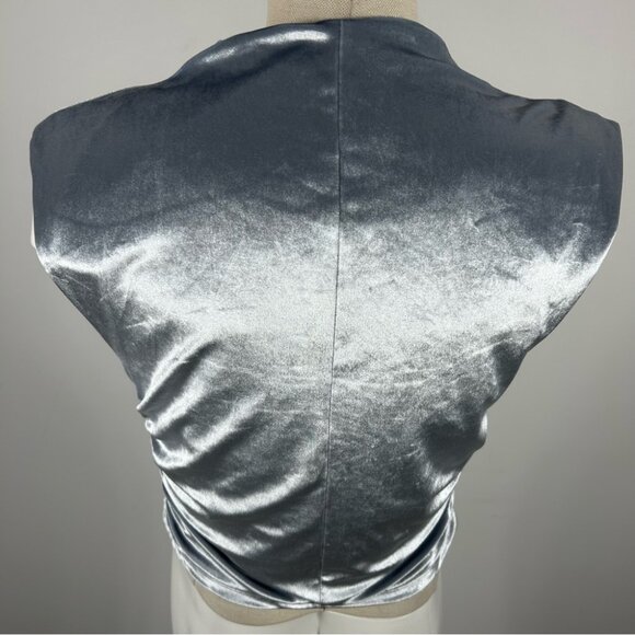 💕 A&F Valour ruched Cropped Top Y2K L - Picture 3 of 7